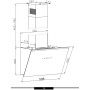Витяжка Amica OKP6541S Black