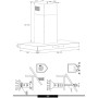 Витяжка Amica OKP6542TB Black