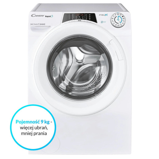 Пральна машина Candy RapidO RO 1496DWMT/1-S Slim 9кг 1400об/хв Пульт ДУ