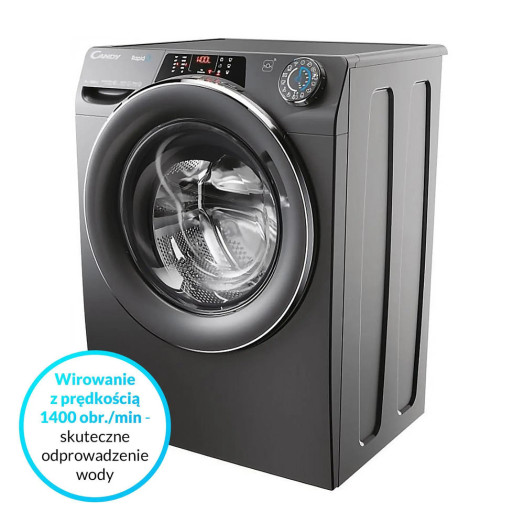 Пральна машина Candy RapidO RO1484DWMCRT/1-S Slim 8кг 1400об/хв Пульт ДУ