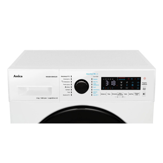 Пральна машина Amica WA2S612BKiSJD Slim 6кг 1200об/хв
