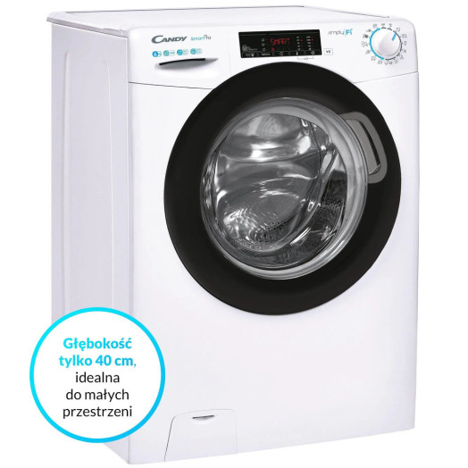 Candy Smart Pro CO4 1265TWBE/1-S тонка пральна машина 6 кг 1200 об/хв Пульт дистанційного керування