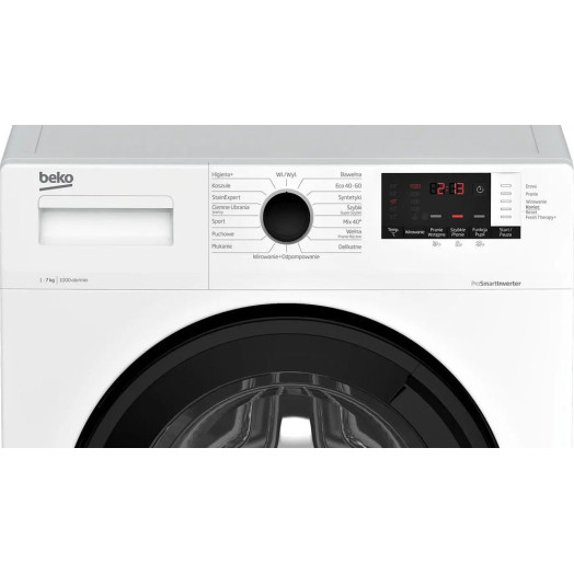 Пральна машина Beko WUE7512WPBE Slim 7кг 1000об/хв
