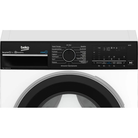 Пральна машина Beko b300 B3WFU57415WBPB Slim 7кг 1400об/хв Пульт