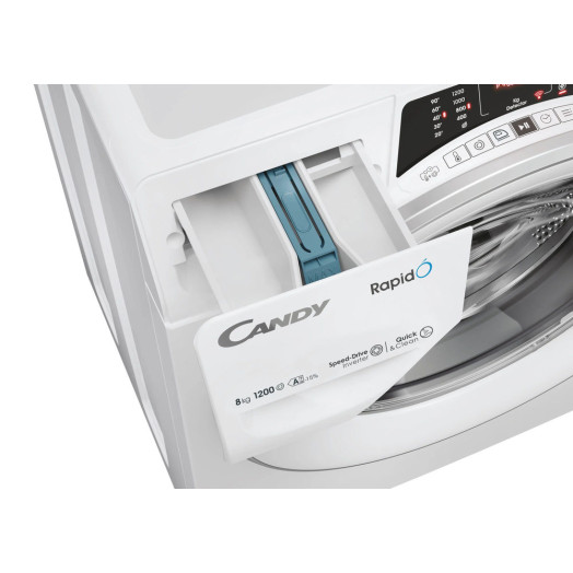 Пральна машина Candy RapidO RO 284DWMS7/1-S Slim 8кг 1200об/хв Пульт ДУ
