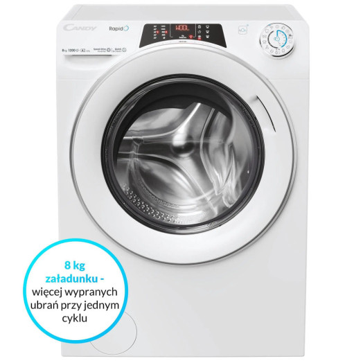 Пральна машина Candy RapidO RO 284DWMS7/1-S Slim 8кг 1200об/хв Пульт ДУ