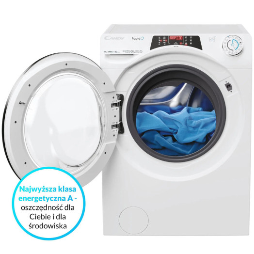 Пральна машина Candy Rapido RO 4106DWMC7/1-S 10кг 1400об/хв Пульт ДУ