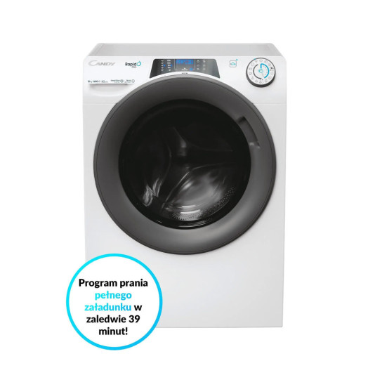 Пральна машина Candy Rapido Pro RP 6106BWMR8-S 10кг 1600об/хв Пульт ДУ