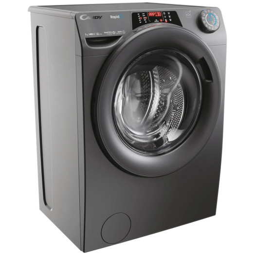 Пральна машина Candy RapidO RO4476DWMRR7/1-S Slim 7кг 1400об/хв Пульт