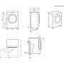 Пральна машина Electrolux 600 SensiCare EW6SM226BP Superslim 6кг 1200об./хв.