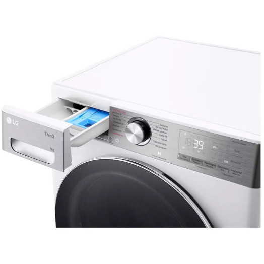 Тонка пральна машина LG F2W9S902W 9 кг 1200 об/хв Пульт дистанційного керування