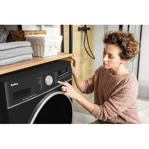 Пральна машина Amica WA5S814ADISOzGEU Slim 8 кг 1400 об/хв