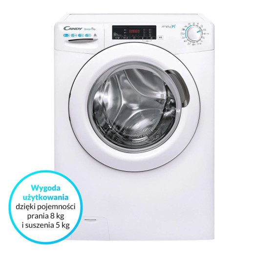 Пральна машина Candy SmartPro CSOW 4855TWE/1-S 53см 8кг/5кг
