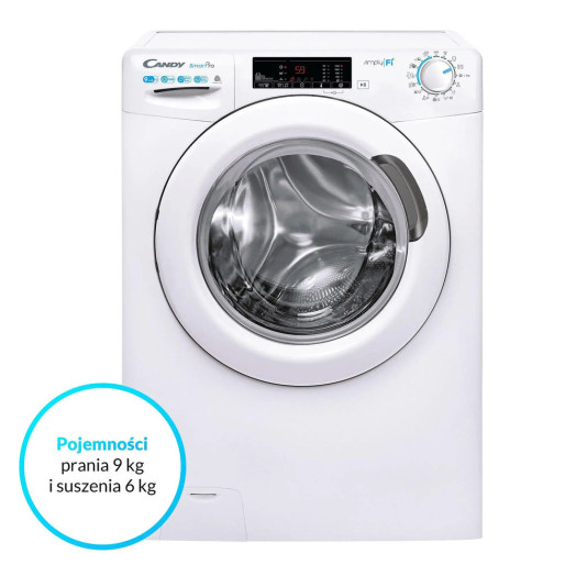 Пральна машина Candy SmartPro CSOW 4965TWE/1-S 58см 9кг/6кг