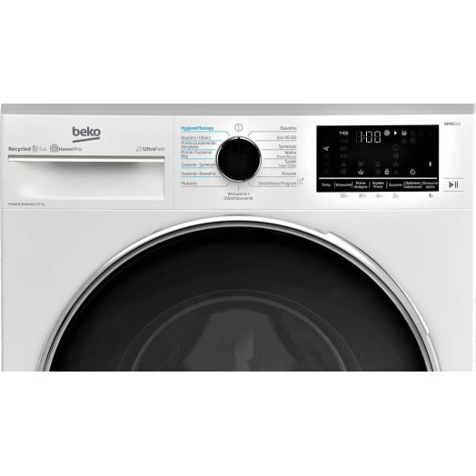 Beko bPro500 B5DFT594427WPB SteamCure 57,3 см 9 кг/6 кг Пральна машина Пульт дистанційного керування
