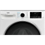 Beko bPro500 B5DFT594427WPB SteamCure 57,3 см 9 кг/6 кг Пральна машина Пульт дистанційного керування