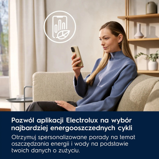 Пральна машина Electrolux 800 UltraCare EW8W7492QP 57,6см 9кг/5кг Пульт