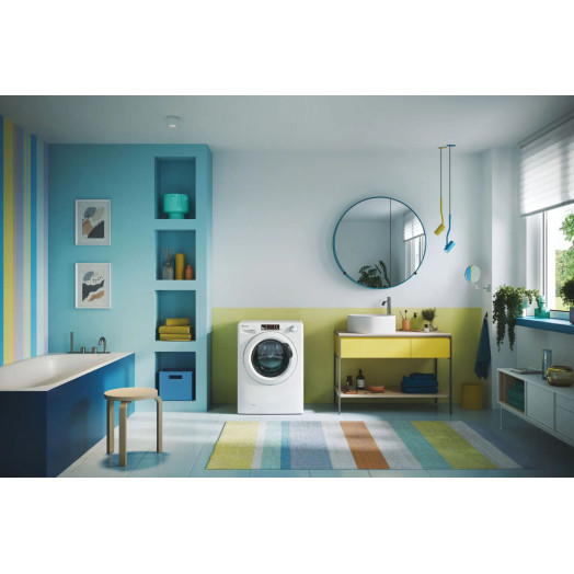 Candy CSHW4645TW3/1-S Slim 45см 6кг/4кг Пральна машина Пульт дистанційного керування