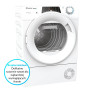 Сушильна машина Candy RapidO RO4 H7A2TEX-S Slim 46,5 см 7 кг Пульт дистанційного керування