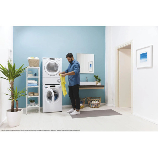 Сушильна машина Candy Smart Pro CSOE H7A2TE-S 58,5 см 7 кг Пульт дистанційного керування