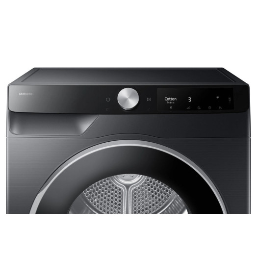 Samsung DV90T6240LB/S6 Optimal Dry, 65 см, 9 кг, пульт дистанційного керування