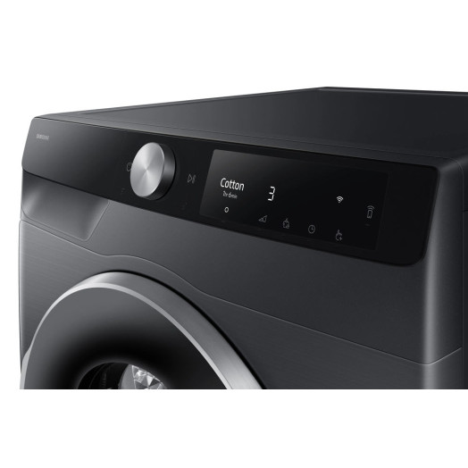 Samsung DV90T6240LB/S6 Optimal Dry, 65 см, 9 кг, пульт дистанційного керування
