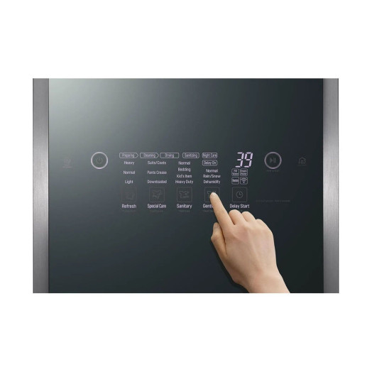 Парова шафа LG Styler S3MFC 58,5 см Dark Mirror