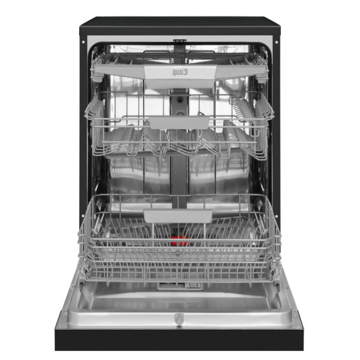 Посудомийна машина Amica DFM66C8EOiBD 59,8 см Автоматичне відкриття дверей Ящик для столових приборів