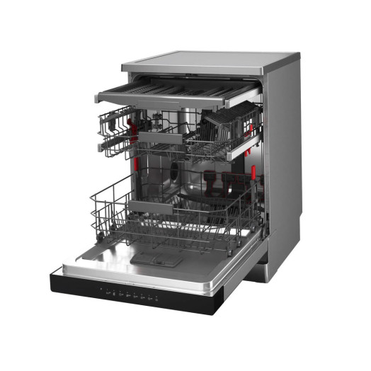 Посудомийна машина Whirlpool WFC 3C26 PF X 60 см Автоматичне відкриття дверей Ящик для столових приборів