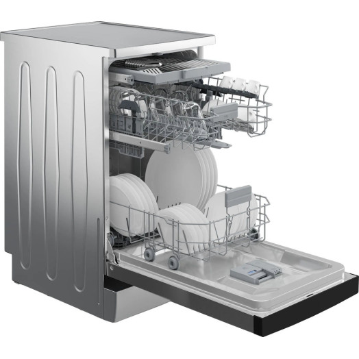Посудомийна машина Beko bPro500 BDFS26046XQ 44,8 см Автоматичне відкриття дверей Ящик для столових приборів