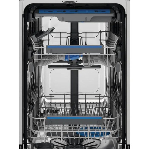 Посудомийна машина Electrolux 600 SatelliteClean ESS64321SX 45см Автоматичне відкриття дверей Ящик для столових приборів