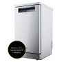 Haier I-Pro Shine Series 5 XF1C3TB1FX Посудомийна машина 44,8 см Автоматичне відкриття дверцят Ящик для столових приборів