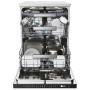 Haier I-Pro Shine Series 5 XF 6B2M3PX Посудомийна машина 59,7 см Автоматичне відкриття дверцят Ящик для столових приборів