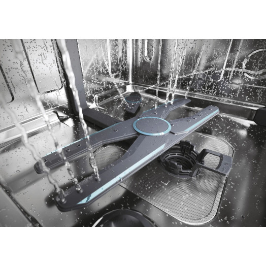 Haier I-Pro Shine Series 5 XF 6B2M3PX Посудомийна машина 59,7 см Автоматичне відкриття дверцят Ящик для столових приборів