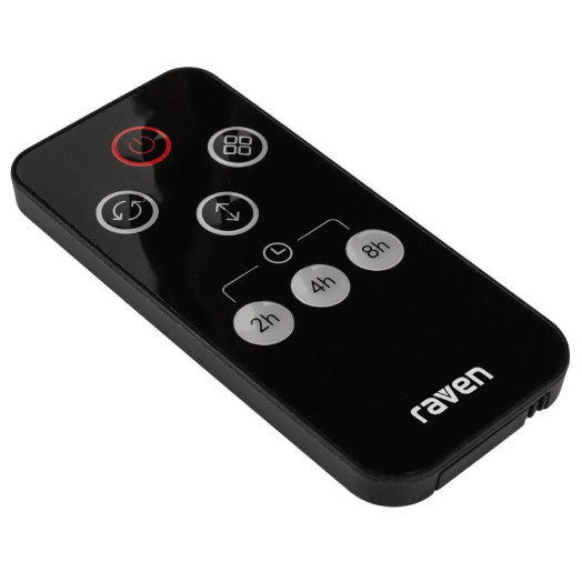 Тепловентилятор Raven ETW007W, що обертається, 1800 Вт
