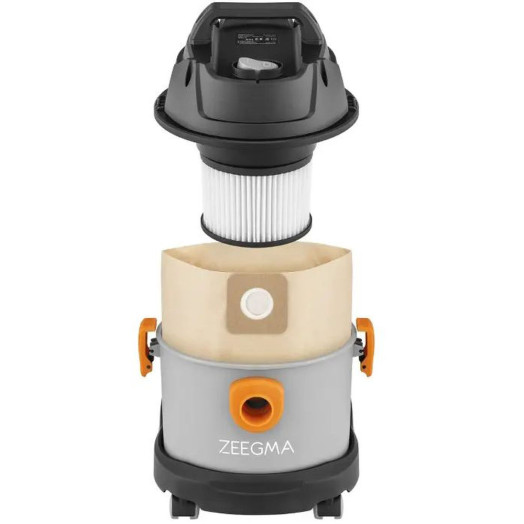 Промисловий пилосос Zeegma Zonder Pro Compact 1000W 6л