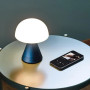 Світлодіодна лампа Lexon Mina Audio L з динаміком Bluetooth LH76MDB Синя