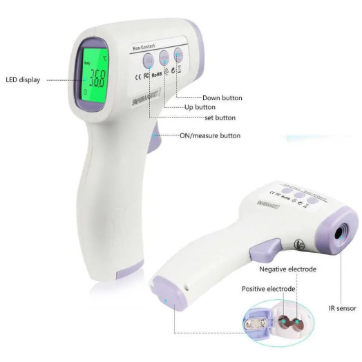 Термометр Hetaida HTD8813