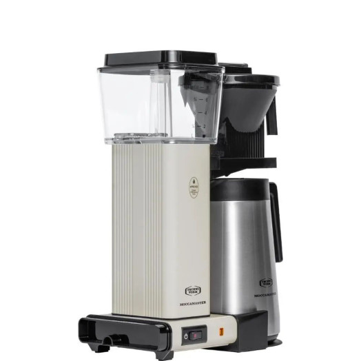 Біла кавоварка Moccamaster KBGT 741
