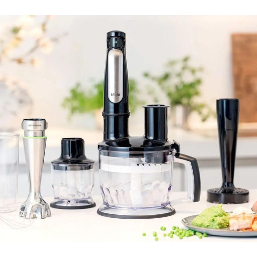 Блендер Braun Multi Quick 7 MQ7087 1000 Вт Кухонний комбайн Насадка для подрібнення пюре