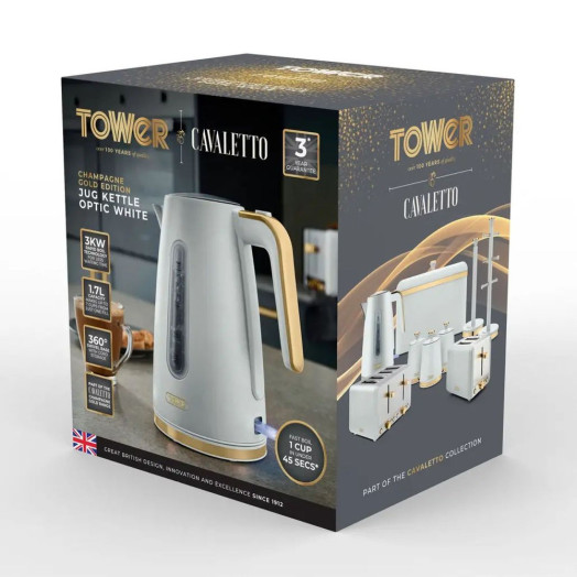 Чайник Cavaletto Jug T10066WHT 1.7л 3000W
