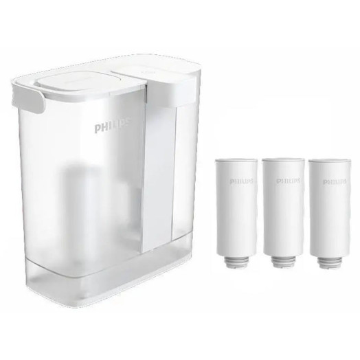 Фільтр-глечик Philips AWP2980WH3/10 3л 3 вставки