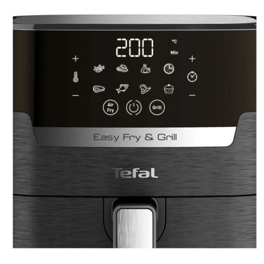 Мобільний додаток для аерофритюрниці Tefal Easy Fry & Grill Precision EY5058 1550 Вт 4,2 л