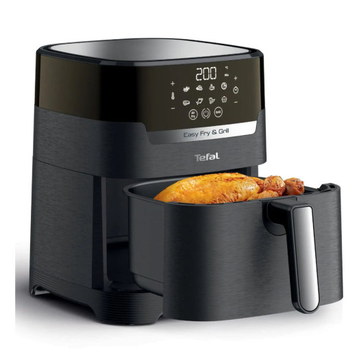 Мобільний додаток для аерофритюрниці Tefal Easy Fry & Grill Precision EY5058 1550 Вт 4,2 л