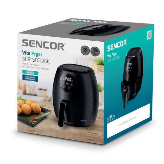 Фритюрниця Sencor SFR 5030BK 1300W 3,5 л