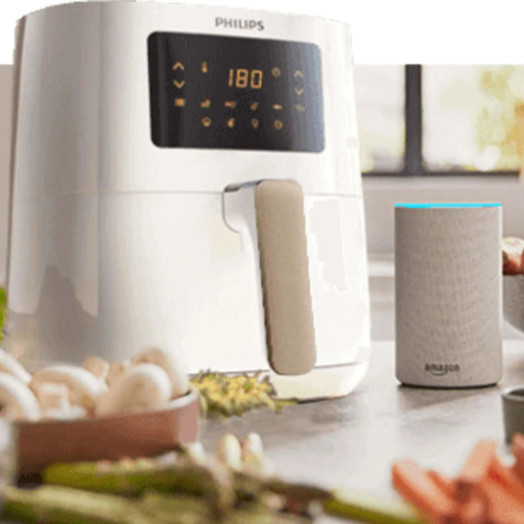 Мобільний додаток для аерофритюрниці Philips Ovi Connected HD9255/30 1400 Вт 4,1 л