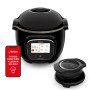 Tefal Cook4me Touch Wi-Fi CY9128 Фритюрниця + кришка для запікання EY1508 1600 Вт 6 л Мобільний додаток
