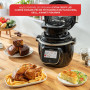 Tefal Cook4me Touch Wi-Fi CY9128 Фритюрниця + кришка для запікання EY1508 1600 Вт 6 л Мобільний додаток