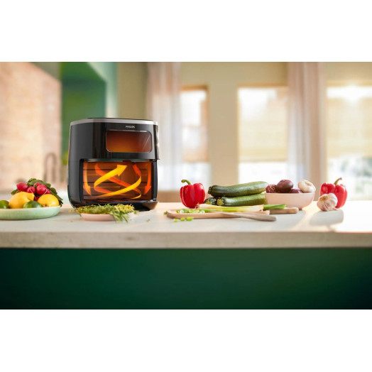 Мобільний додаток для аерофритюрниці Philips Ovi XL HD9257/80 1700 Вт 5,6 л