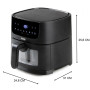 Фритюрниця Domo DO542FR 1350 Вт 4 л без жиру